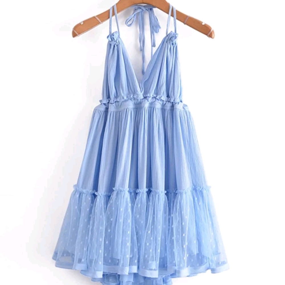 Halter Mini Dress